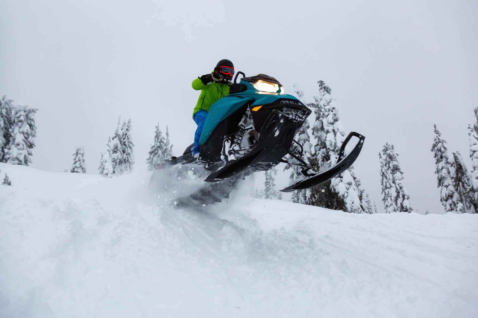 Guided Full-Day Snowmobile Tour image