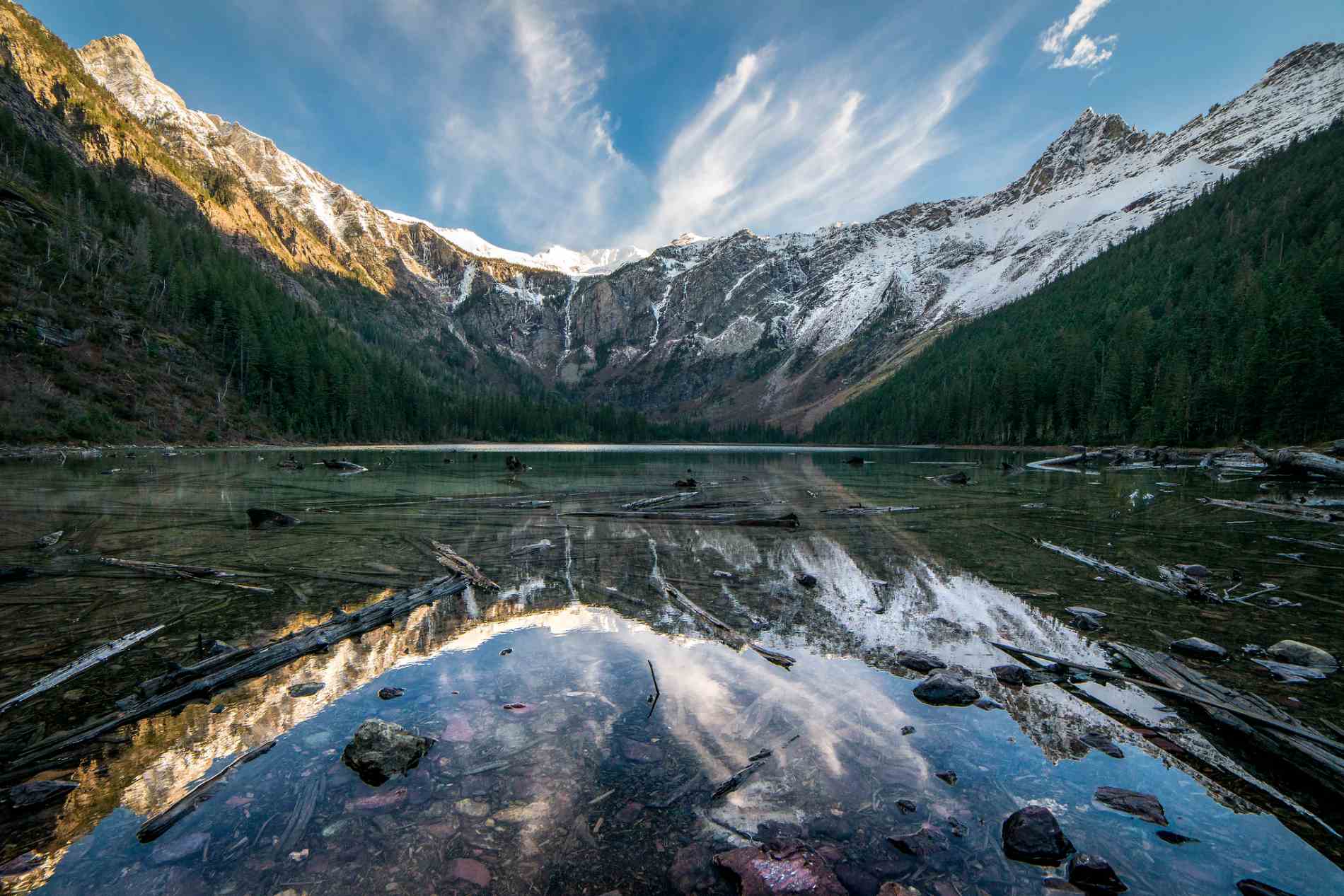 Avalanche Lake Guided Day Hike In Glacier National Park image