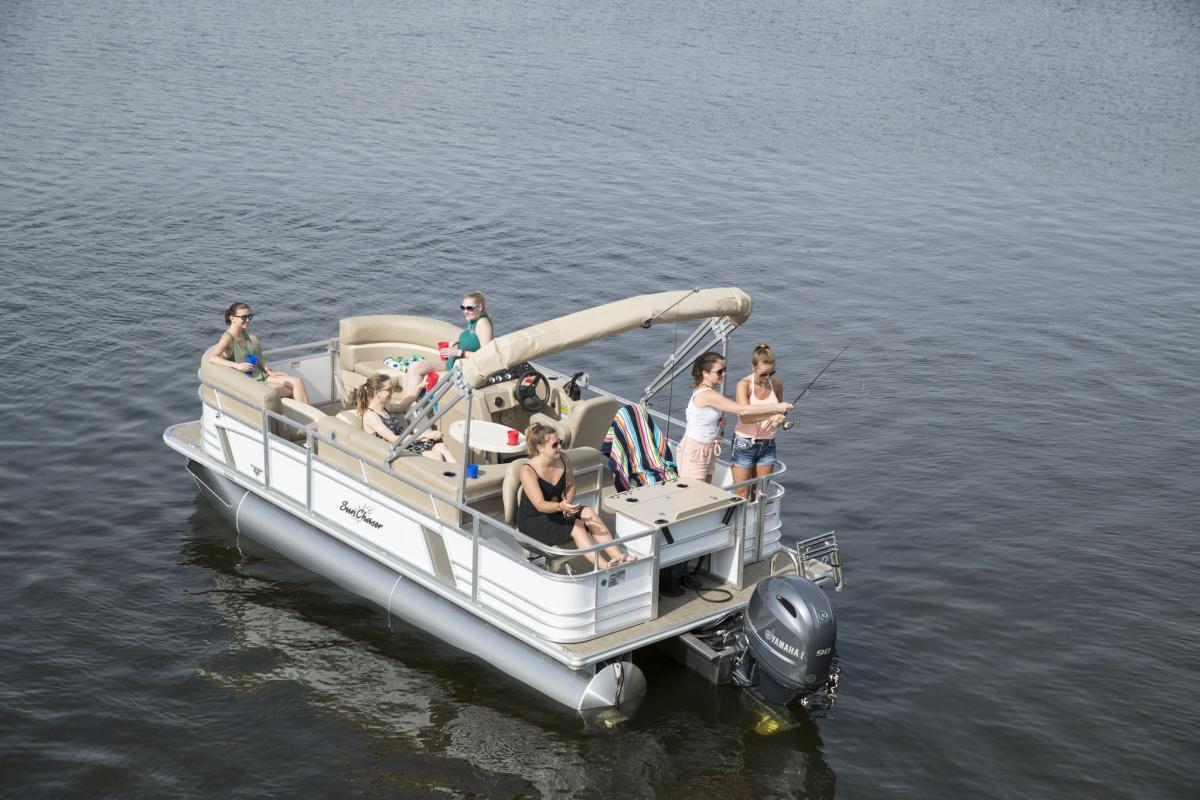 4 Person Adventure Combo | RZR Off-road & Pontoon Boat image