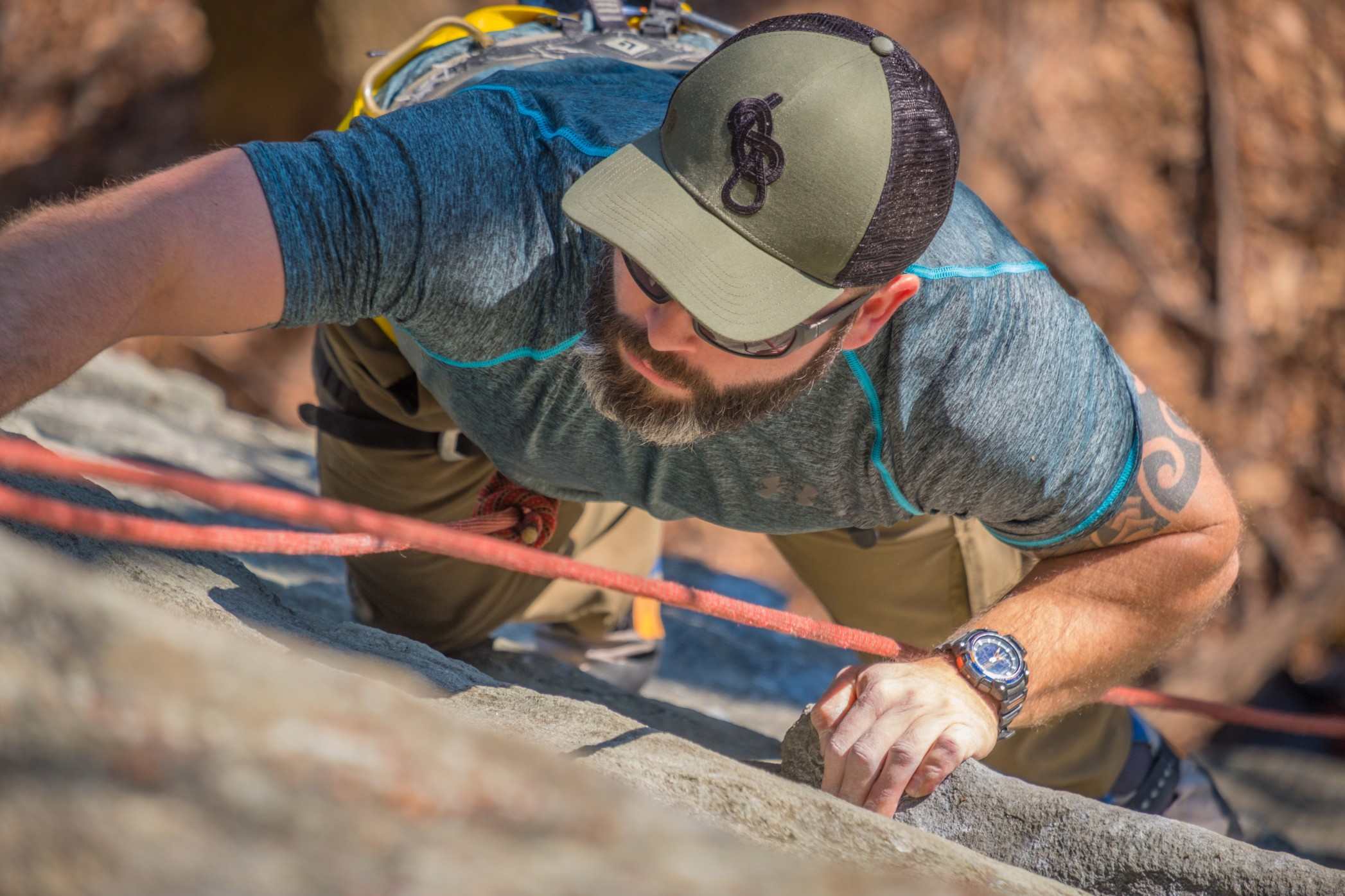 Rock climbing 2025 baseball caps