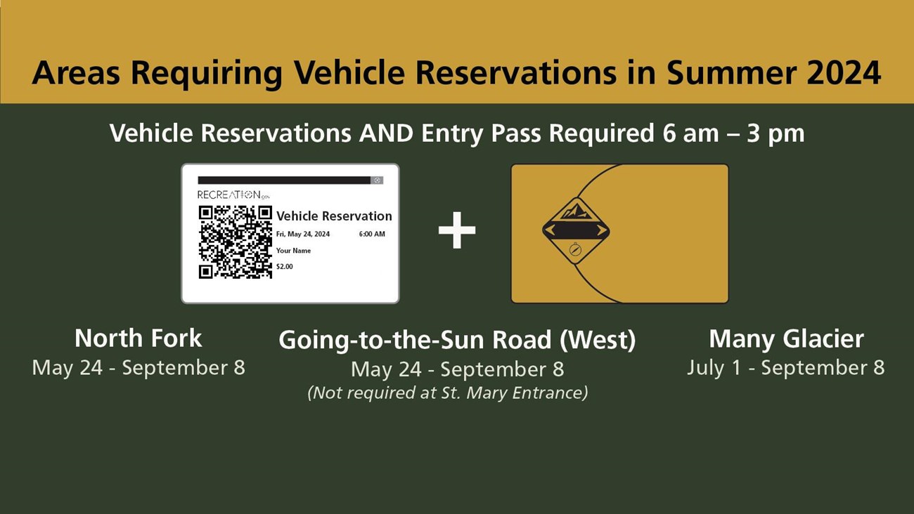 FAQ: Vehicle Reservations for Glacier National Park