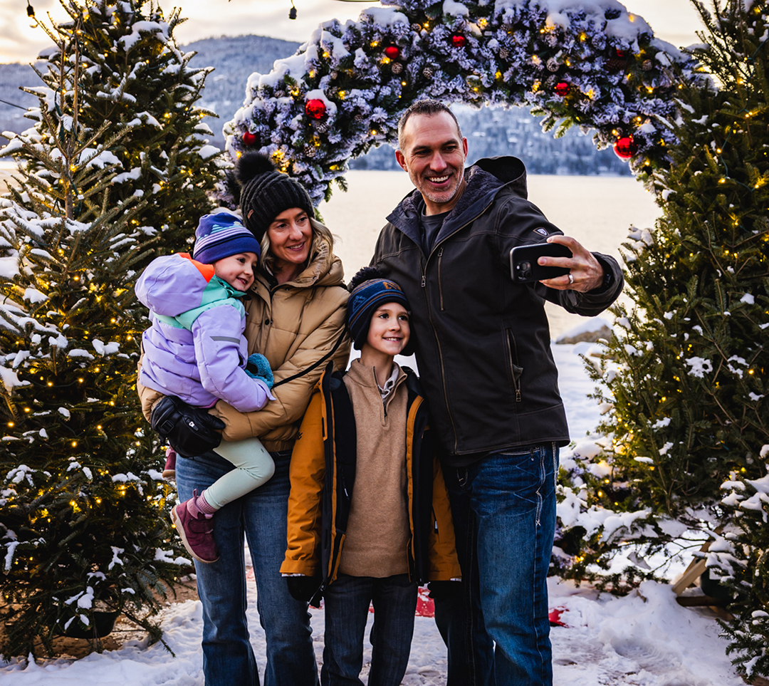 Winter Wonderland Selfie Spot - Noah Couser 2025