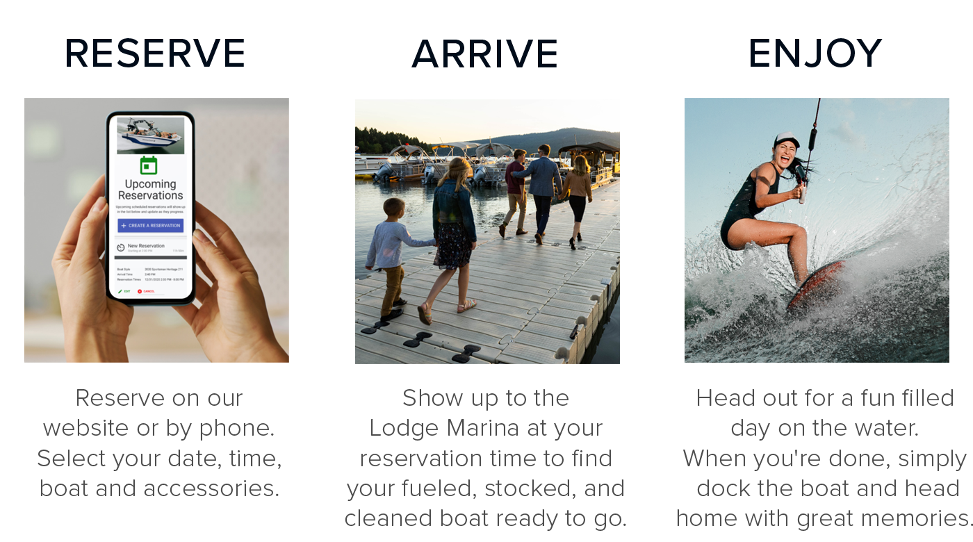 1...2...3...Reserve. Arrive. Enjoy