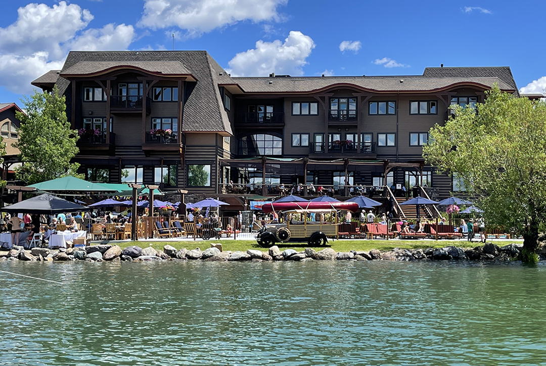The Lodge at Whitefish Lake is host to the annual Whitefish Woody Weekend event.