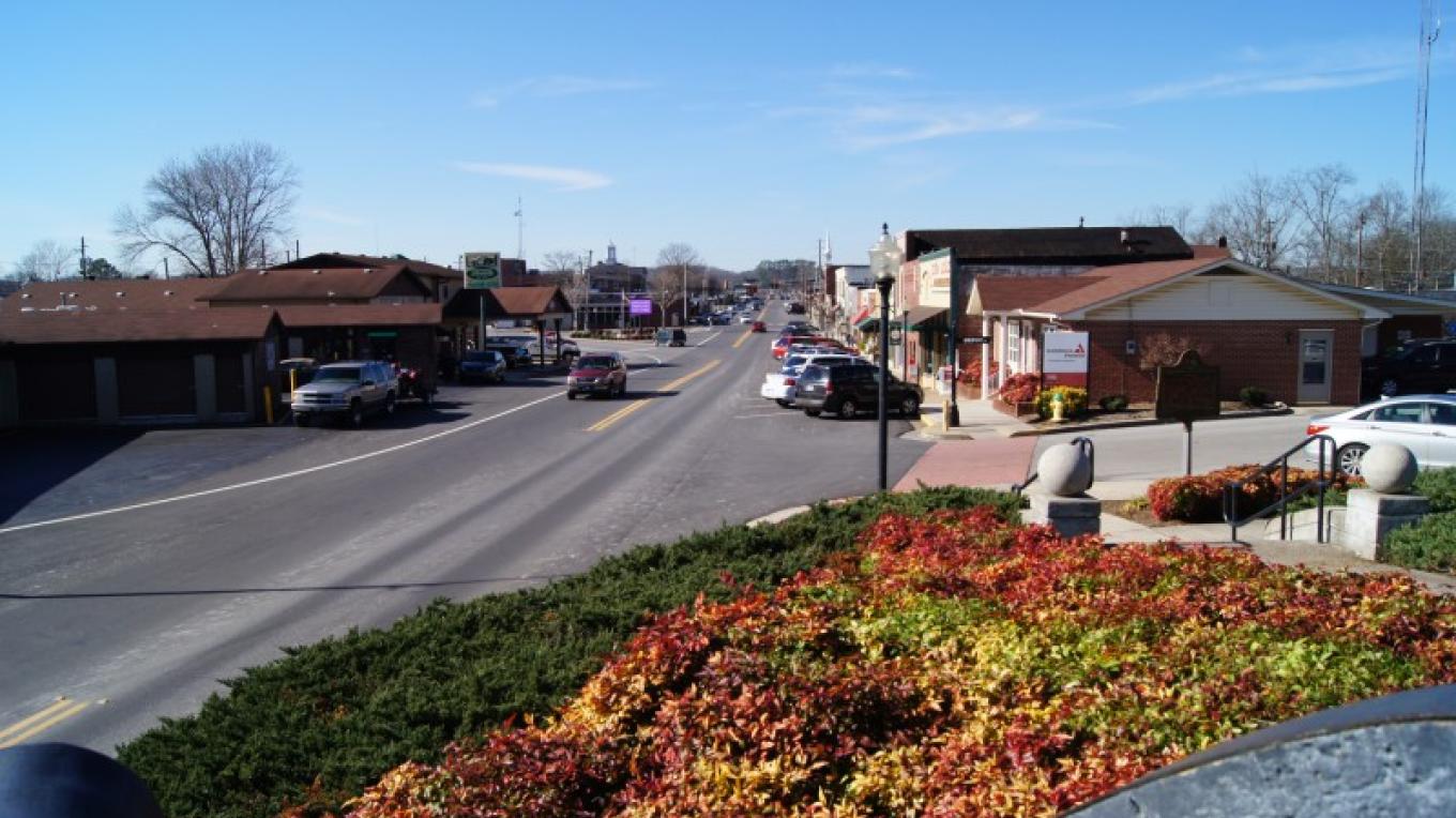 Historic Downtown Ringgold Tennessee River Valley