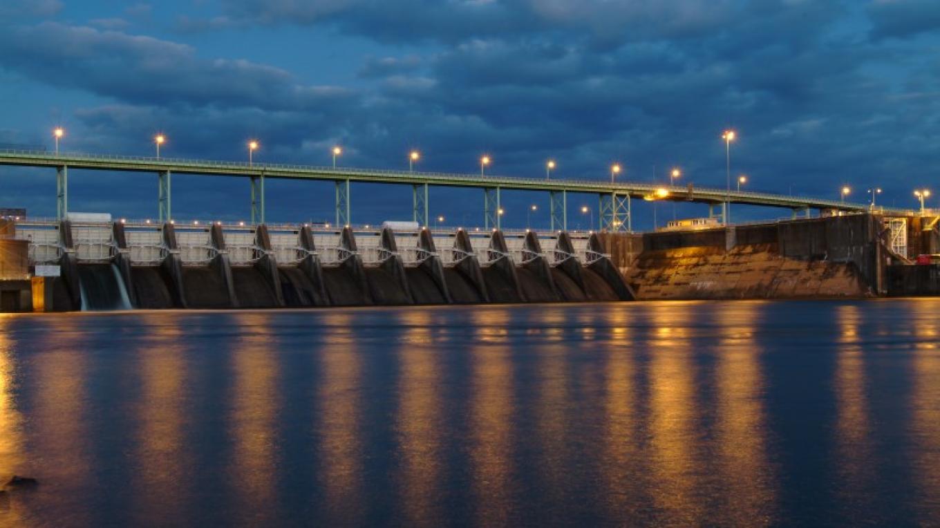 TVA Fort Loudoun Dam and Reservoir Tennessee River Valley