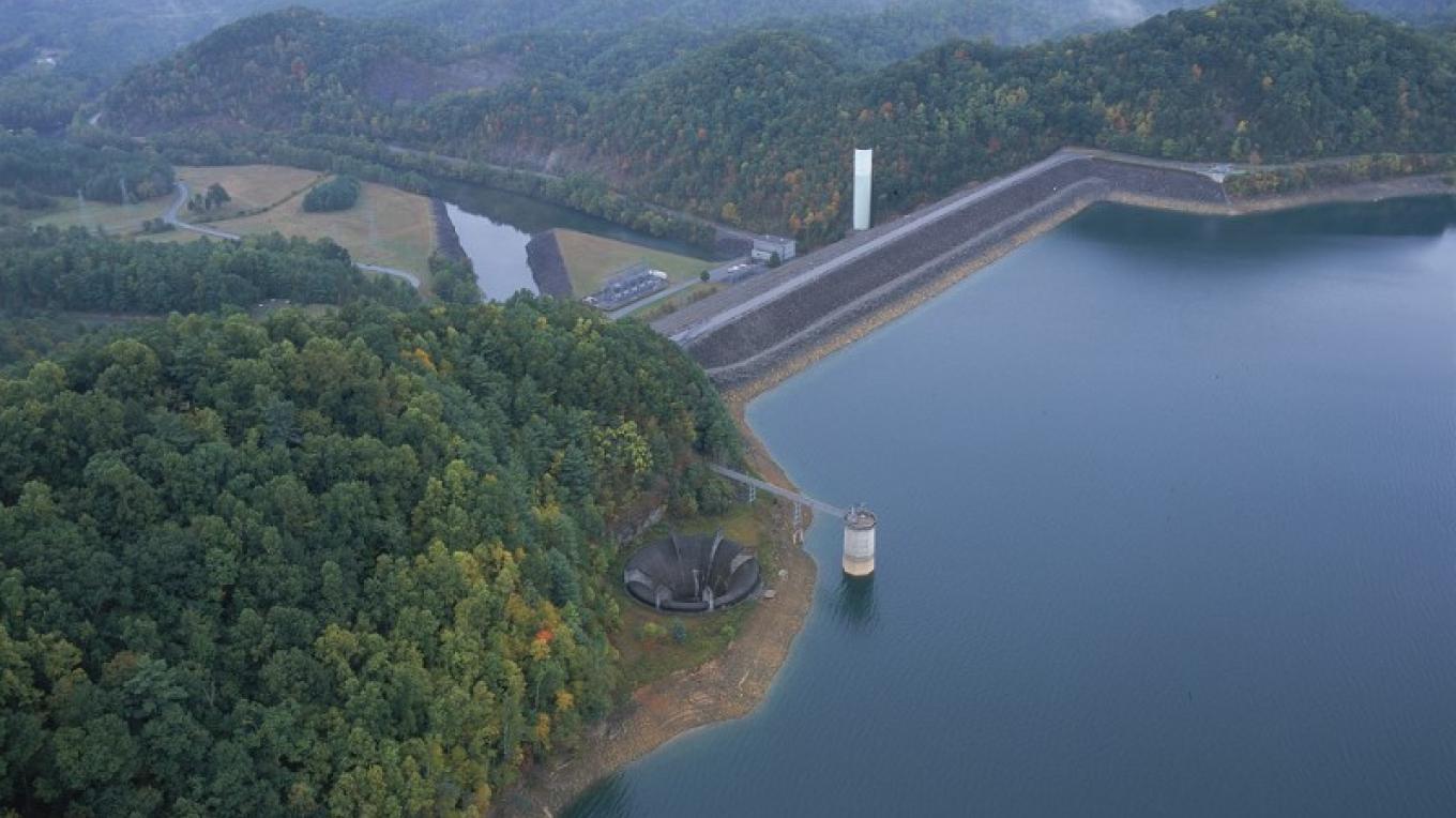 TVA South Holston Dam And Reservoir Tennessee River Valley tva-south-holston-dam-and-reservoir-tennessee-river-valley