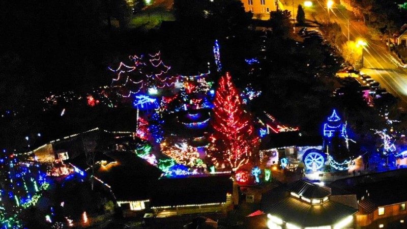 Festival Of Lights Grand Rivers Tennessee River Valley