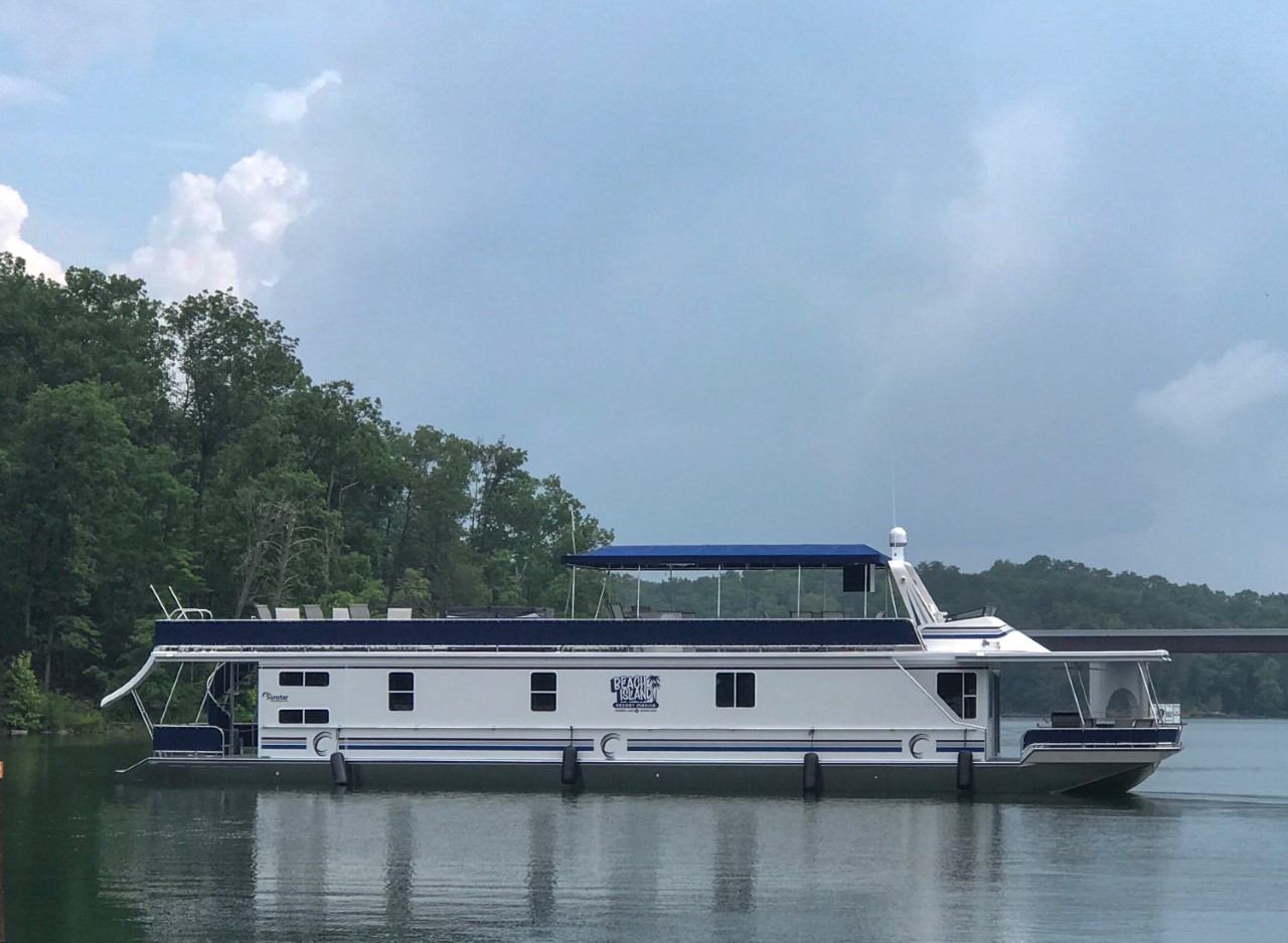Beach Island Marina Houseboats Tennessee River Valley