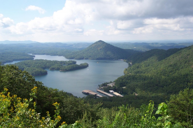 Chilhowee Overlook Tennessee River Valley