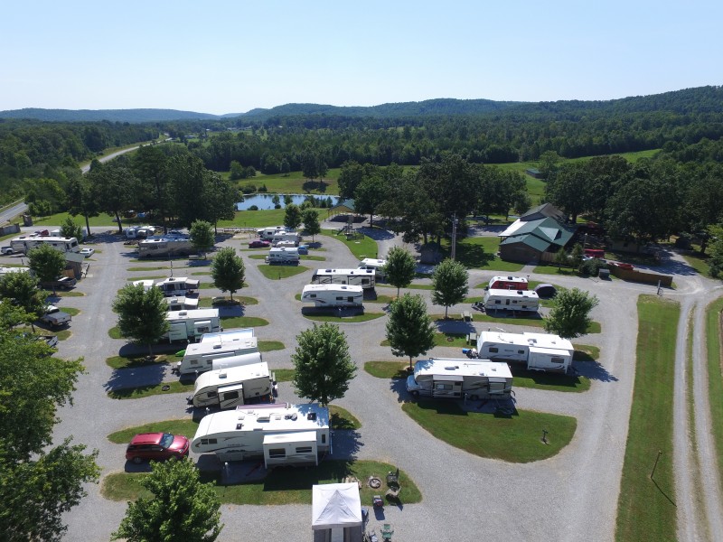 Mountain Glen RV Park & Campground Tennessee River Valley