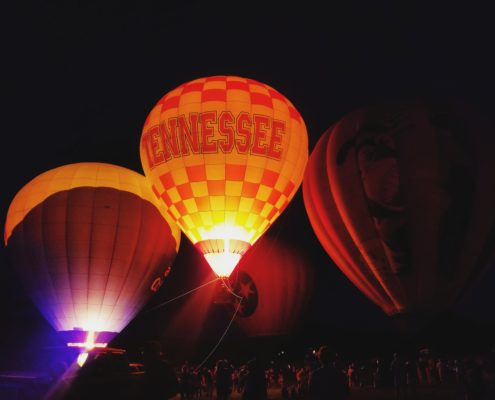 2019 Great Smoky Mountain Hot Air Balloon Festival Tennessee River Valley
