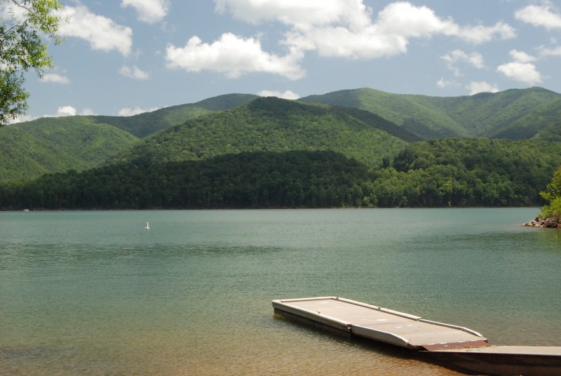 TVA Watauga Dam and Reservoir Tennessee River Valley