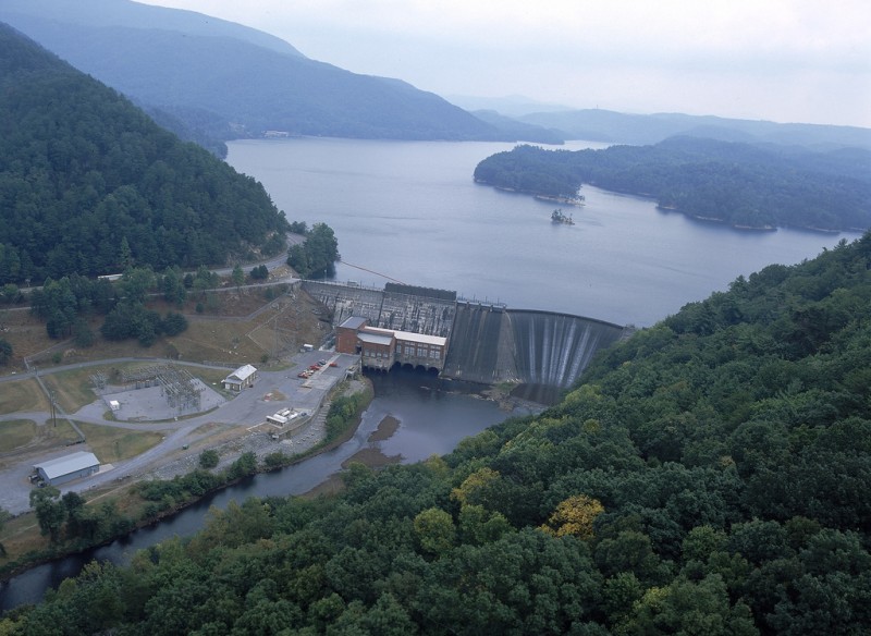 TVA Ocoee River and Dams Tennessee River Valley