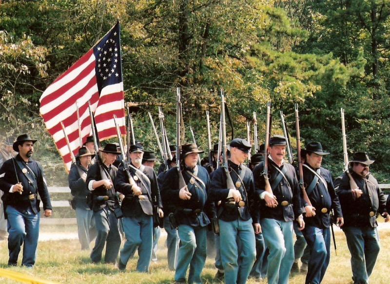 Battle of Tunnel Hill Civil War Reenactment Tennessee River Valley