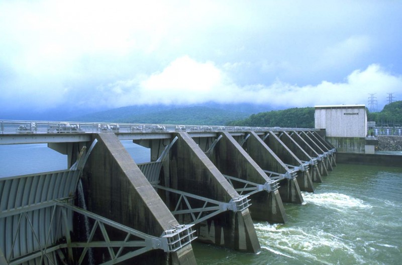 TVA Nickajack Dam and Reservoir Tennessee River Valley