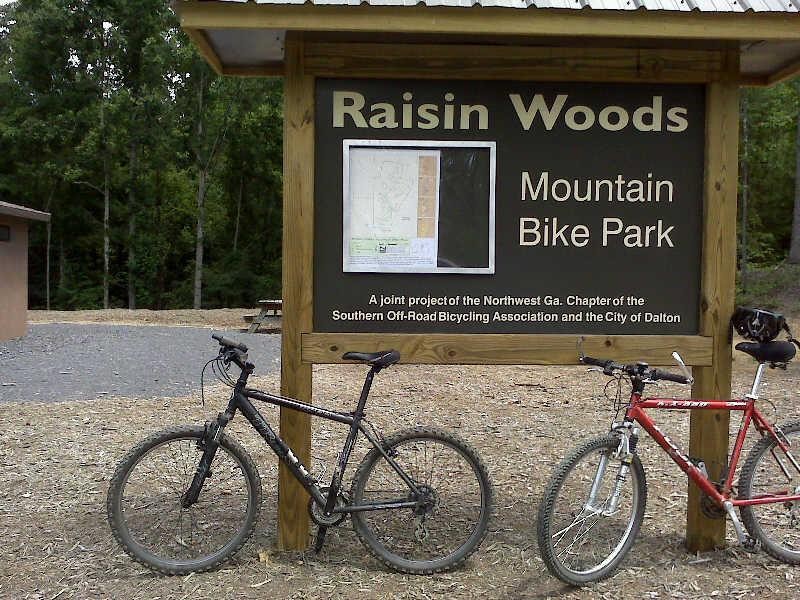 Raisin woods 2024 mountain bike park