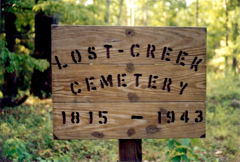 Lost Creek Cemetery Tennessee River Valley