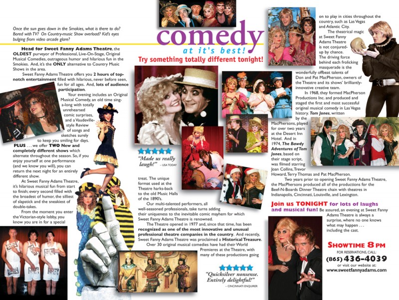 Sweet Fanny Adams Theatre Tennessee