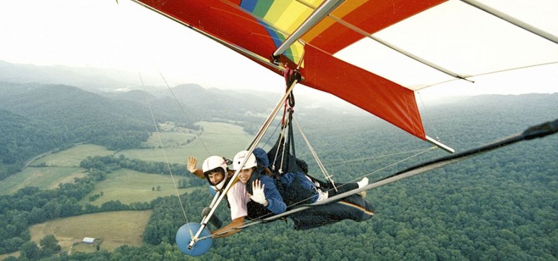 Lookout Mountain Hang Gliding Park & Bluff View Tennessee River Valley