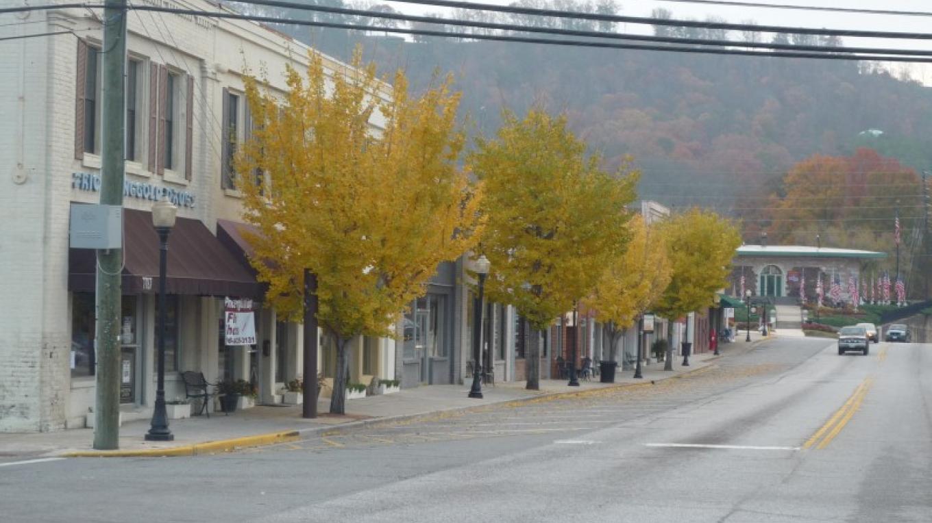 Historic Downtown Ringgold Tennessee River Valley