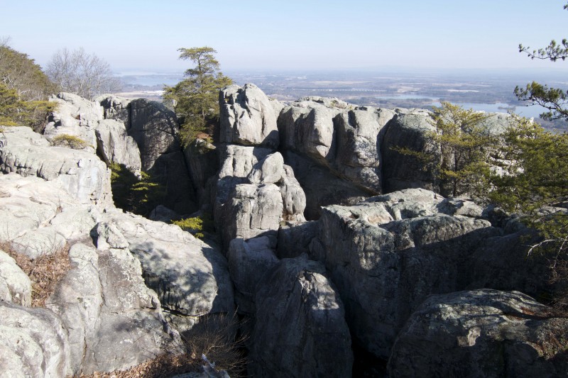 Cherokee Rock Village Trail Map Cherokee Rock Village | Tennessee River Valley
