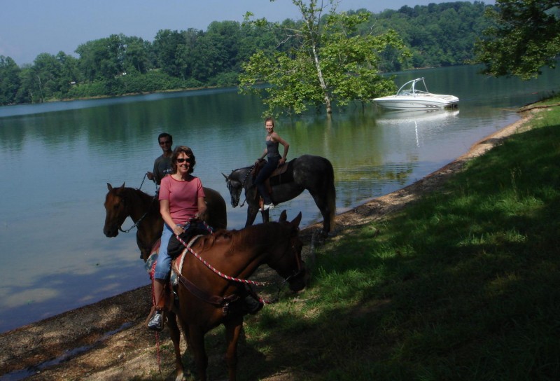 CC Acres Horseback Riding Adventures Tennessee River Valley