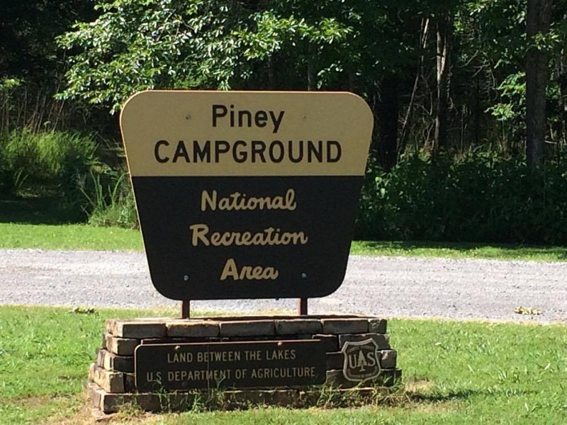 Piney Campground at Land Between the Lakes Tennessee River Valley