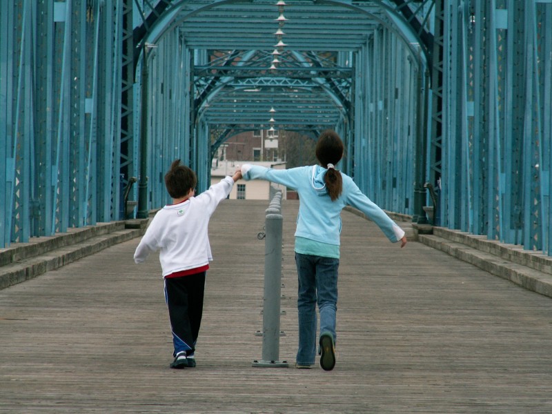 Walnut Street Bridge, Chattanooga, Tenn. | Tennessee River Valley, image size:1360x764