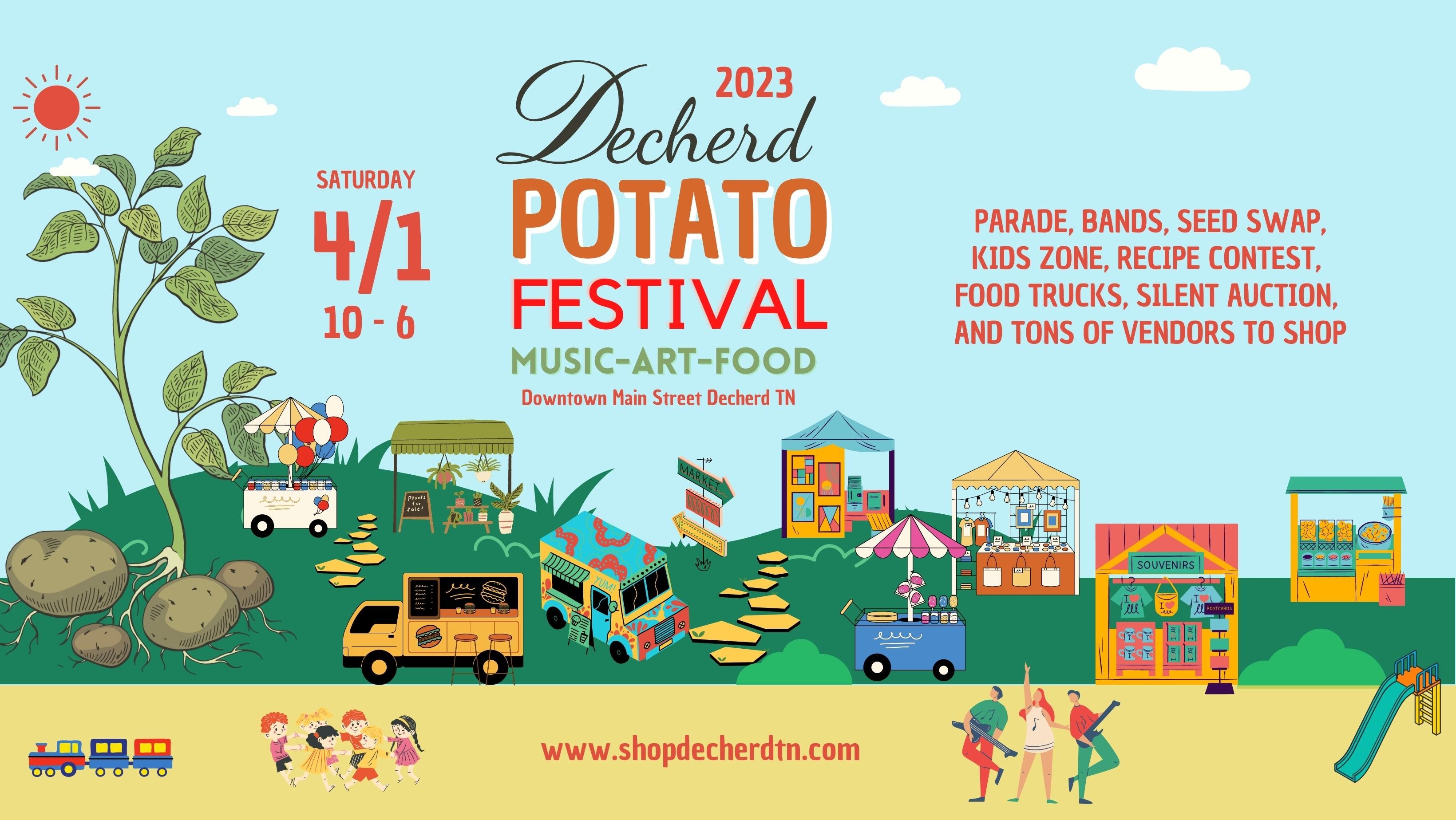 2023 Decherd Potato Festival Tennessee River Valley