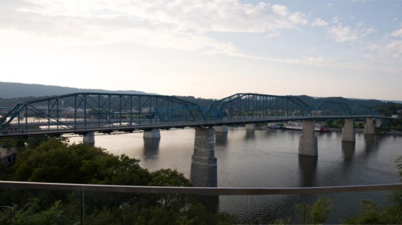 Chatt Bridge Walnut Street Bridge, Chattanooga, Tenn. | Tennessee River Valley