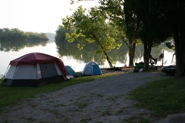 Riley Creek Campground Tennessee River Valley