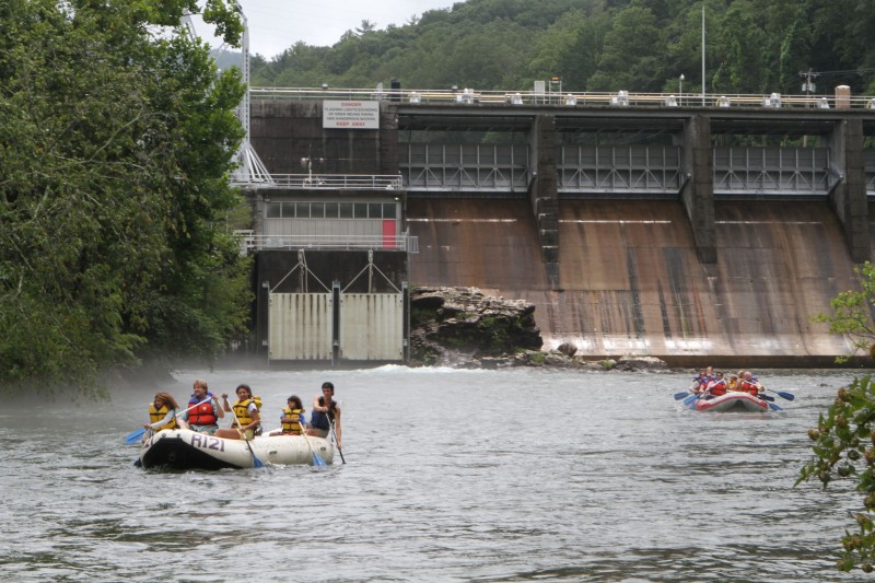 TVA Wilbur Dam and Reservoir Tennessee River Valley
