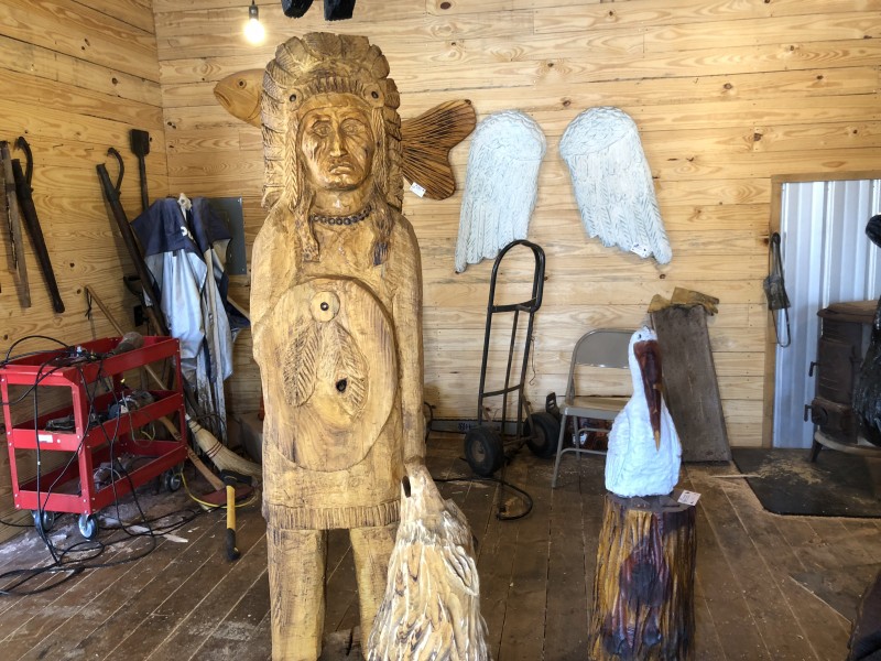 Bo Hancock's Wood Sculptures & Custom Wood Work | Tennessee River
