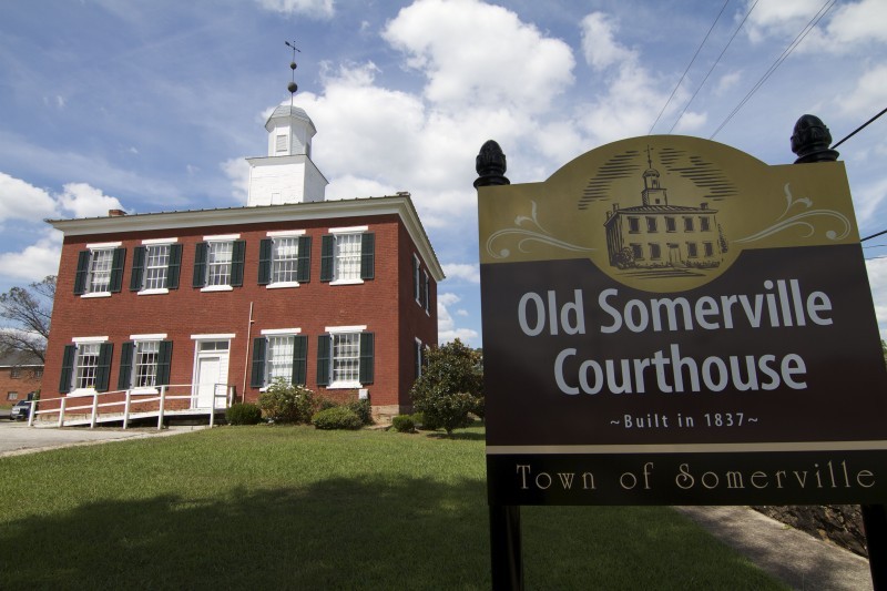Old Somerville Courthouse Tennessee River Valley