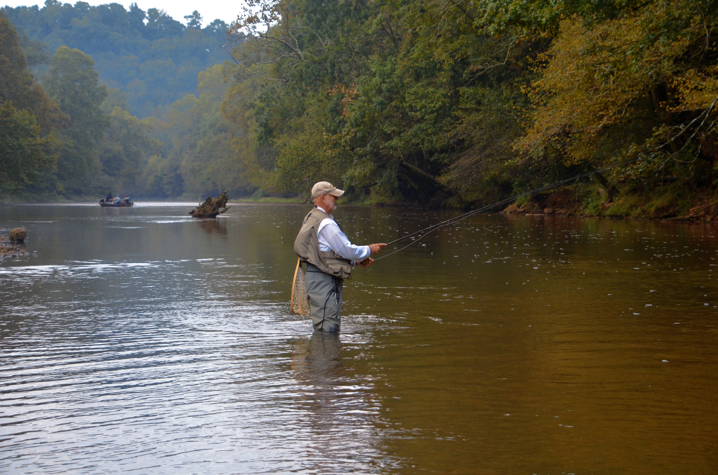 Drifting the Elk River Flyfishing in Middle Tennessee Tennessee