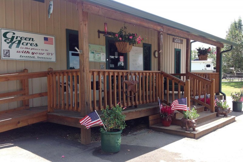 Green Acres RV Park Tennessee River Valley
