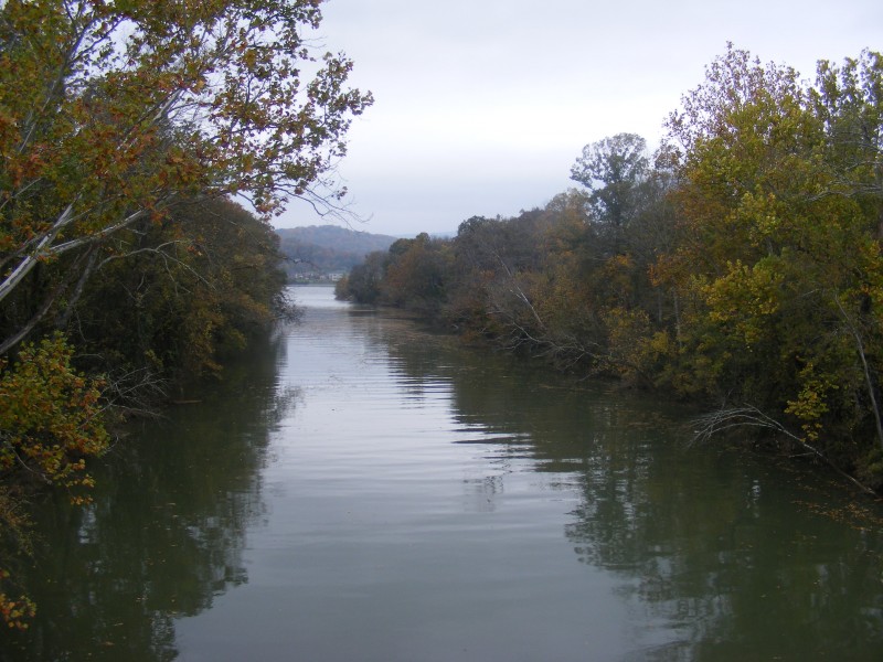 South Chickamauga Creek Watershed Tennessee River Valley