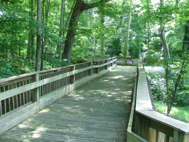 Greenway Wooden Bridge &ndash; Steve Roark